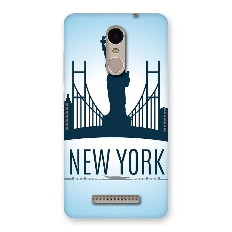 New York Skyline Back Case for Xiaomi Redmi Note 3