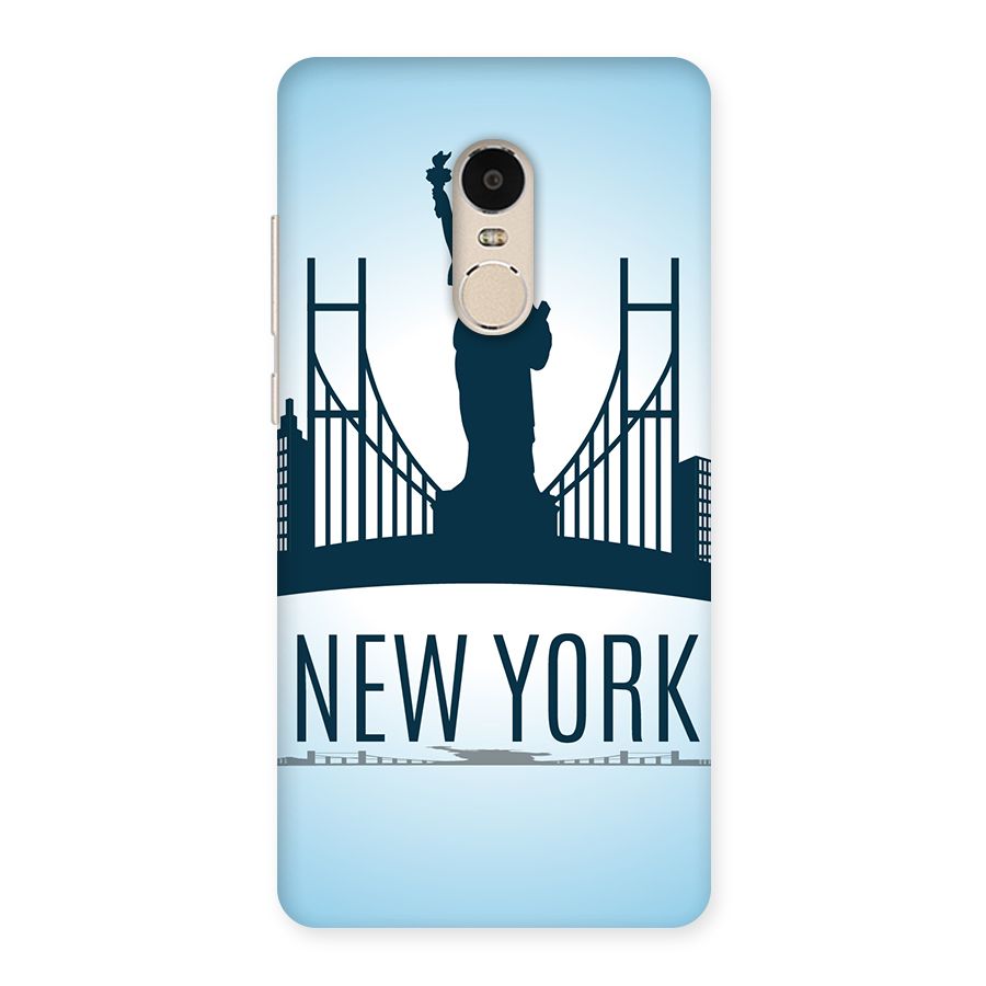 New York Skyline Back Case for Xiaomi Redmi Note 4