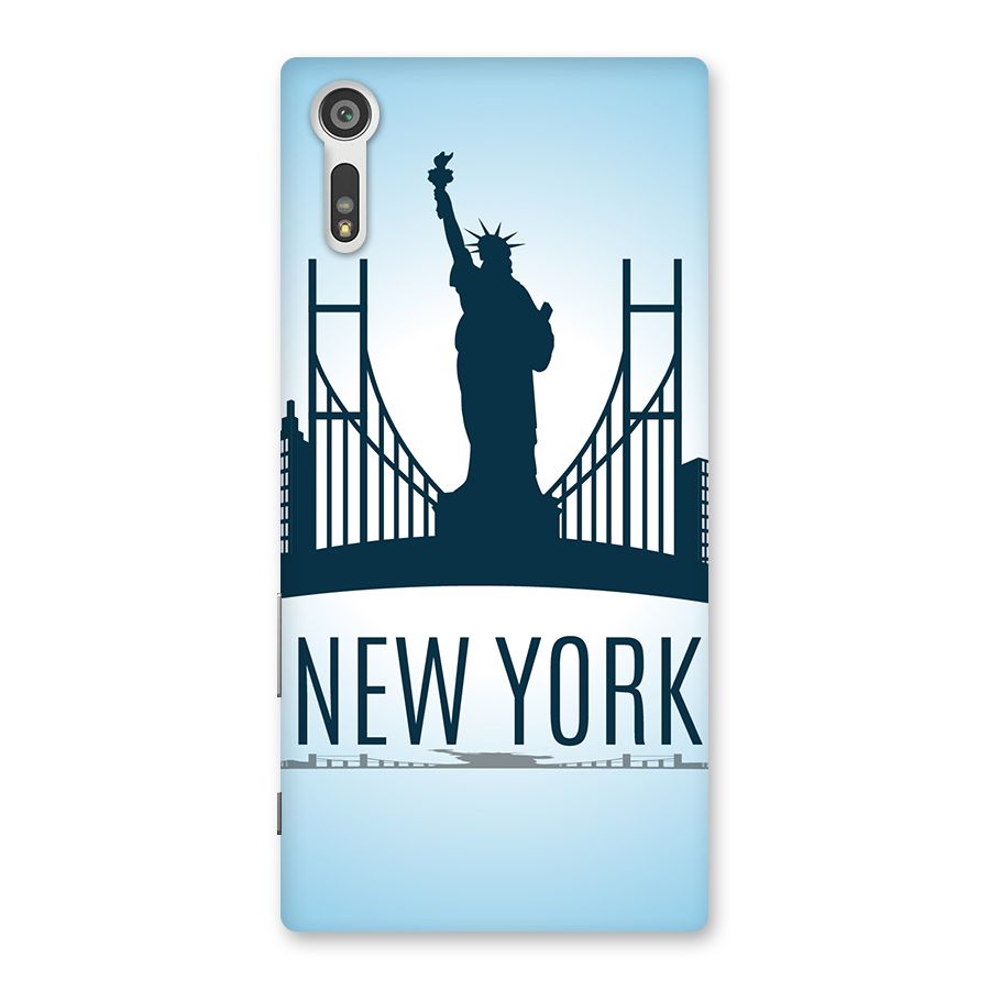 New York Skyline Back Case for Xperia XZ