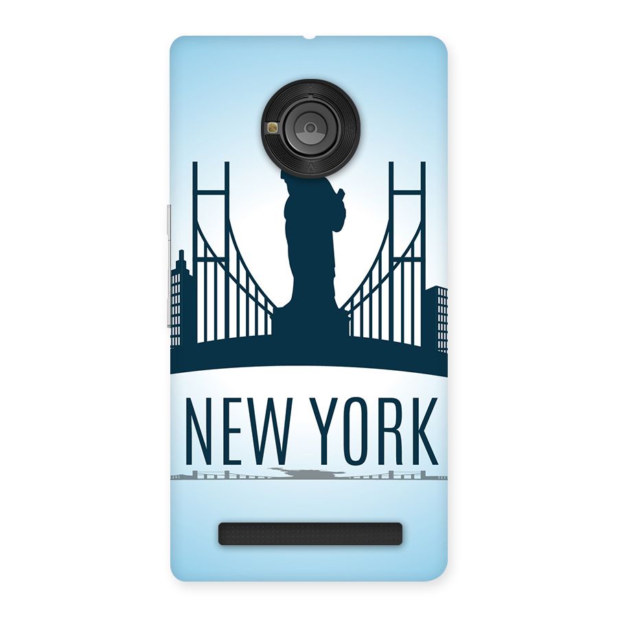New York Skyline Back Case for Yu Yunique