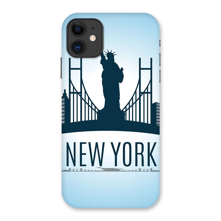 New York Skyline Back Case for iPhone 11