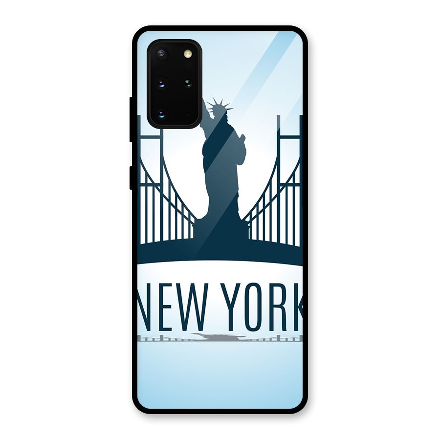 New York Skyline Glass Back Case for Galaxy S20 Plus