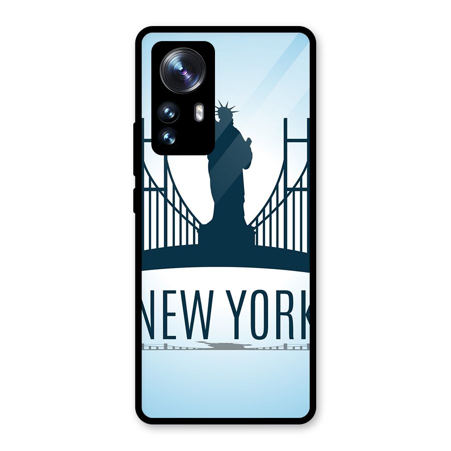 New York Skyline Glass Back Case for Xiaomi 12 Pro