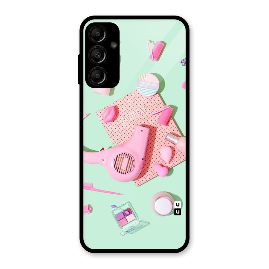 Night Out Slay Glass Back Case for Galaxy A14 5G
