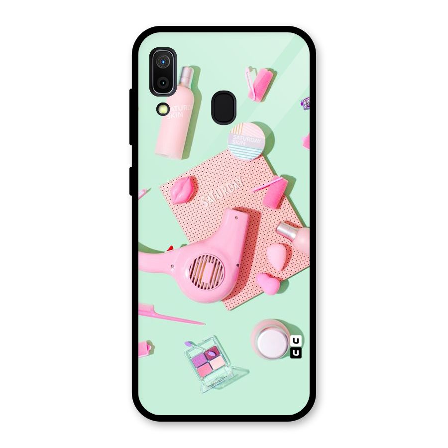 Night Out Slay Glass Back Case for Galaxy A30