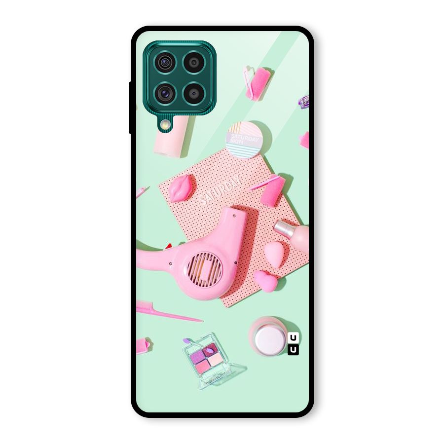 Night Out Slay Glass Back Case for Galaxy F62