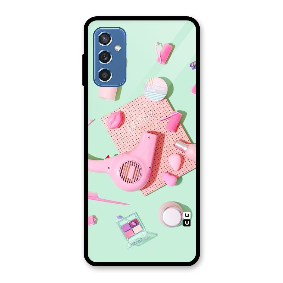 Night Out Slay Glass Back Case for Galaxy M52 5G