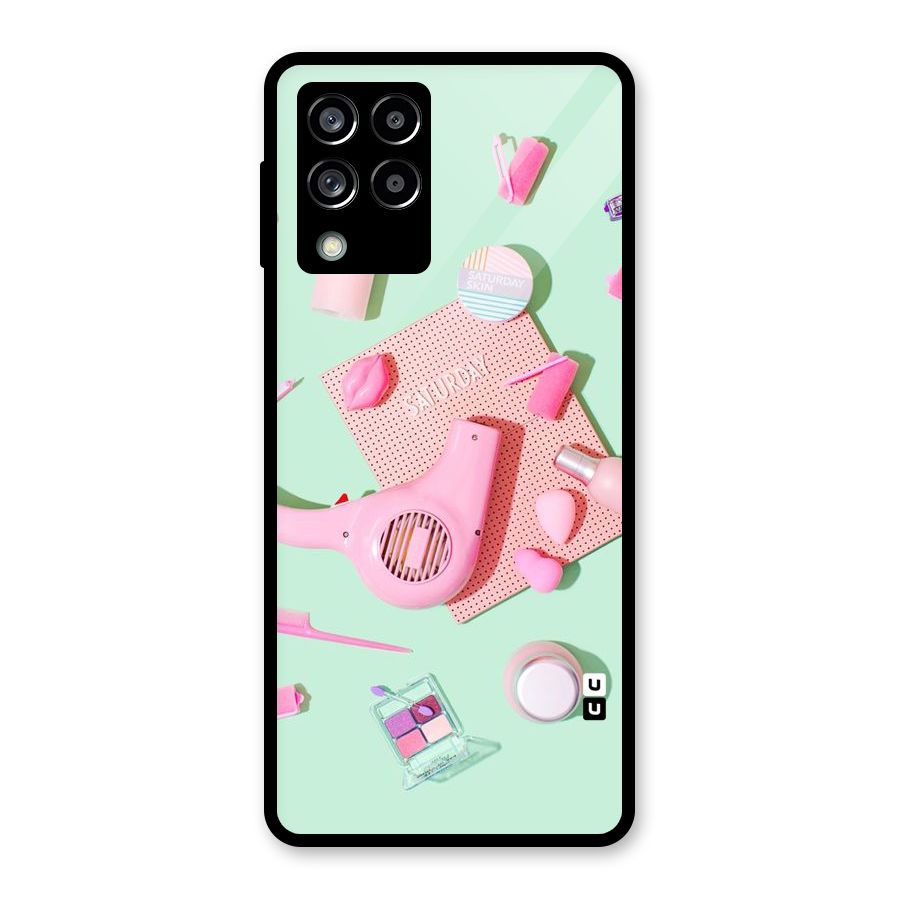Night Out Slay Glass Back Case for Galaxy M53 5G