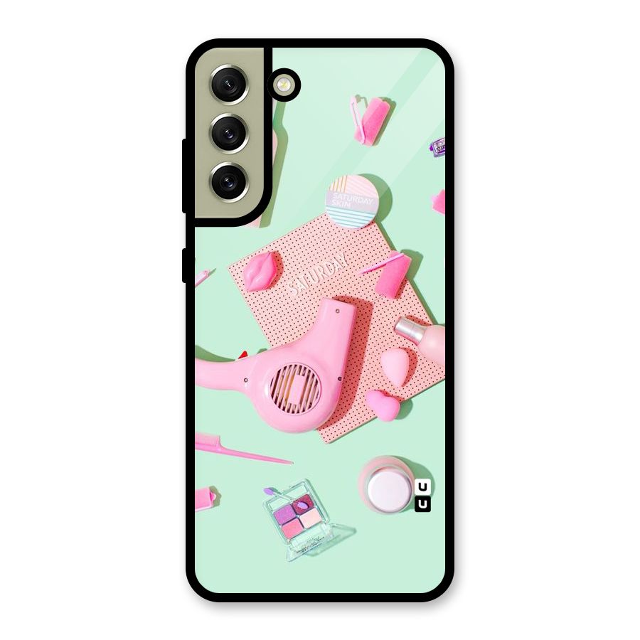 Night Out Slay Glass Back Case for Galaxy S21 FE 5G