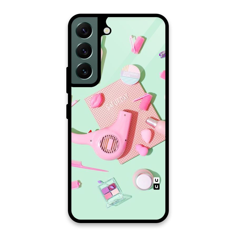 Night Out Slay Glass Back Case for Galaxy S22 5G