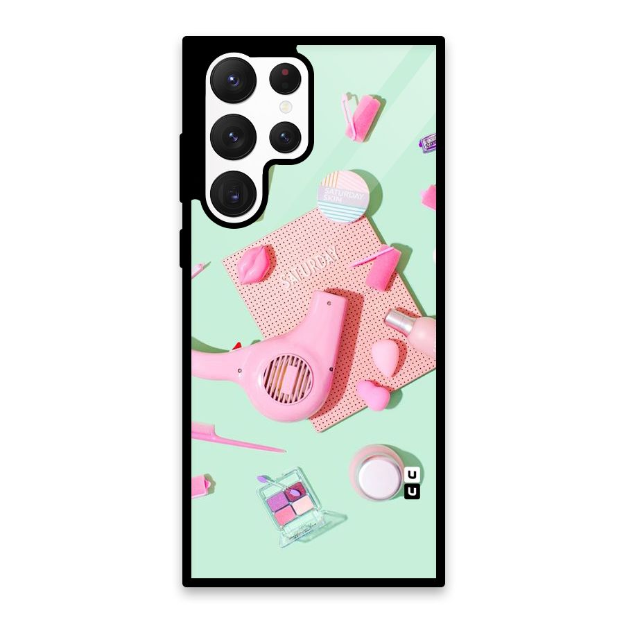 Night Out Slay Glass Back Case for Galaxy S22 Ultra 5G