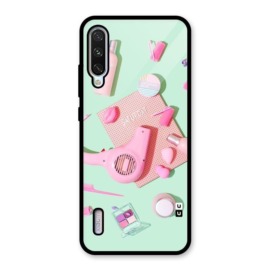 Night Out Slay Glass Back Case for Mi A3