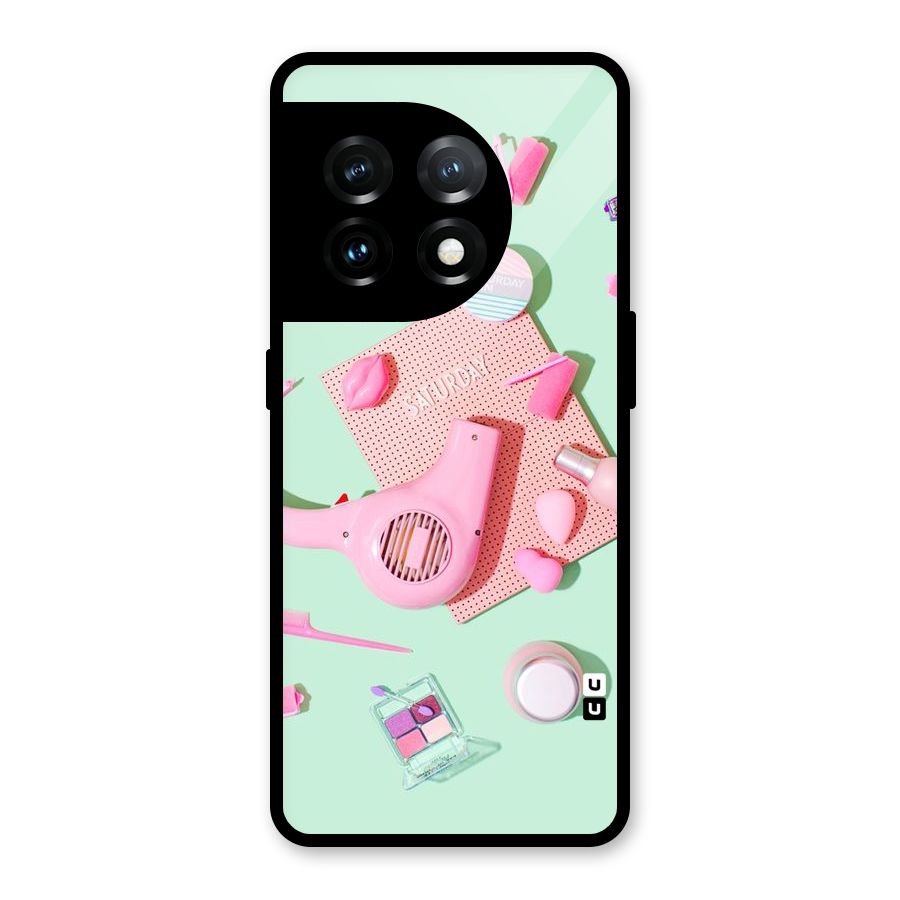Night Out Slay Glass Back Case for OnePlus 11