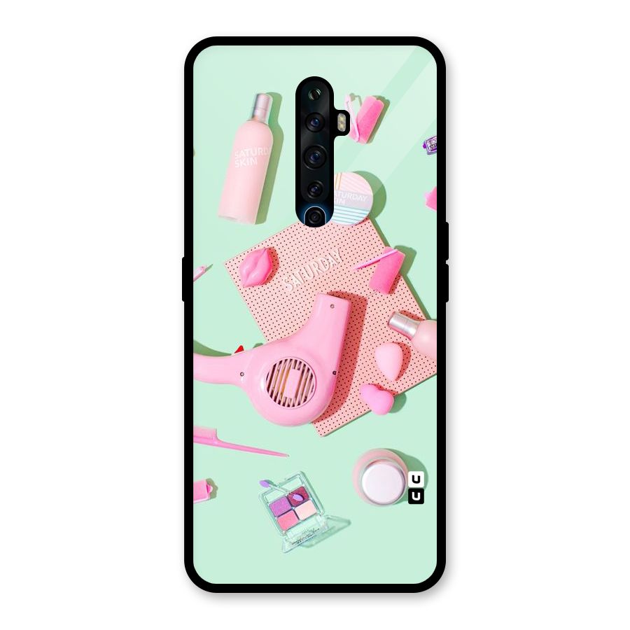 Night Out Slay Glass Back Case for Oppo Reno2 F