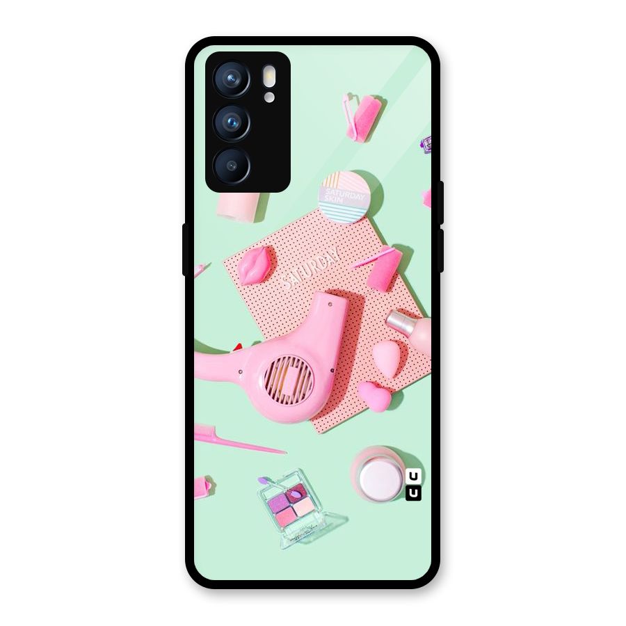 Night Out Slay Glass Back Case for Oppo Reno6 5G
