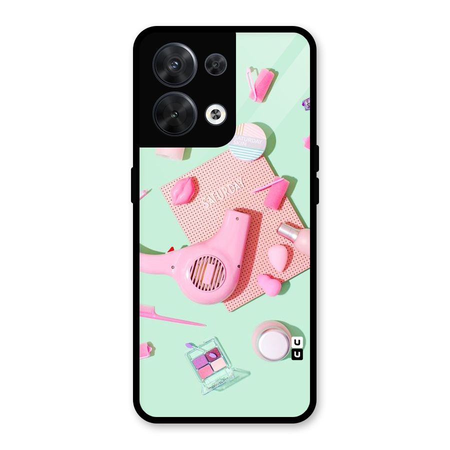 Night Out Slay Glass Back Case for Oppo Reno8 5G