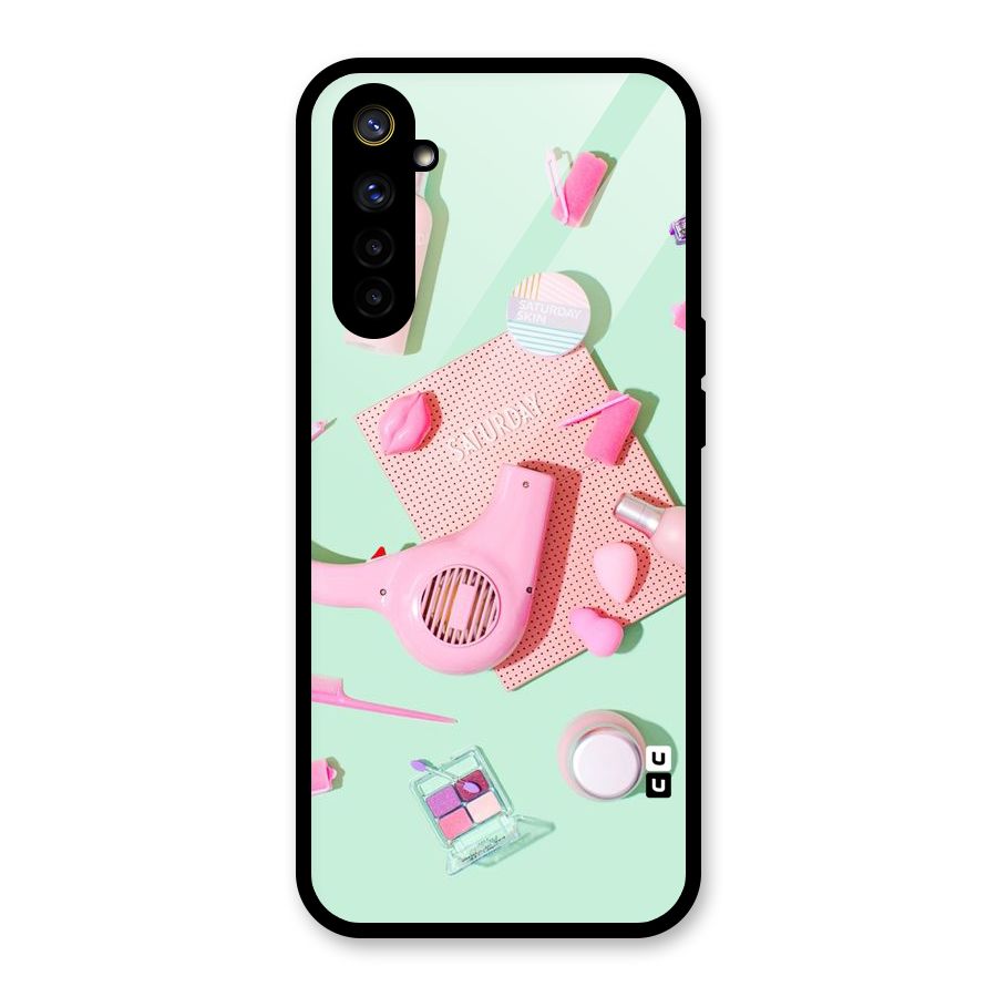 Night Out Slay Glass Back Case for Realme 6