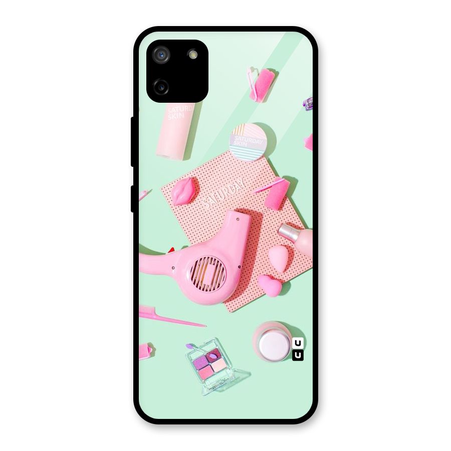 Night Out Slay Glass Back Case for Realme C11