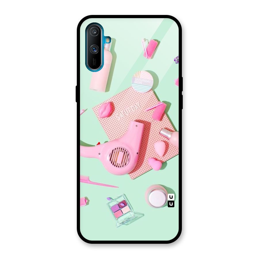 Night Out Slay Glass Back Case for Realme C3