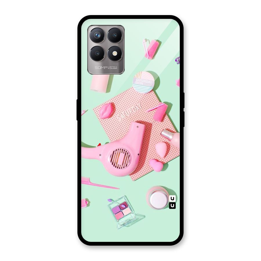 Night Out Slay Glass Back Case for Realme Narzo 50