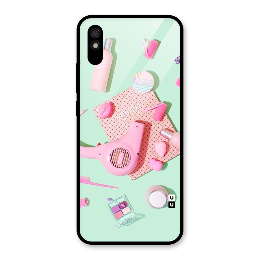 Night Out Slay Glass Back Case for Redmi 9A