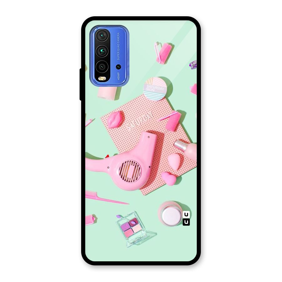 Night Out Slay Glass Back Case for Redmi 9 Power