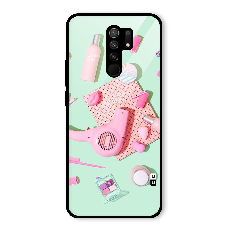 Night Out Slay Glass Back Case for Redmi 9 Prime