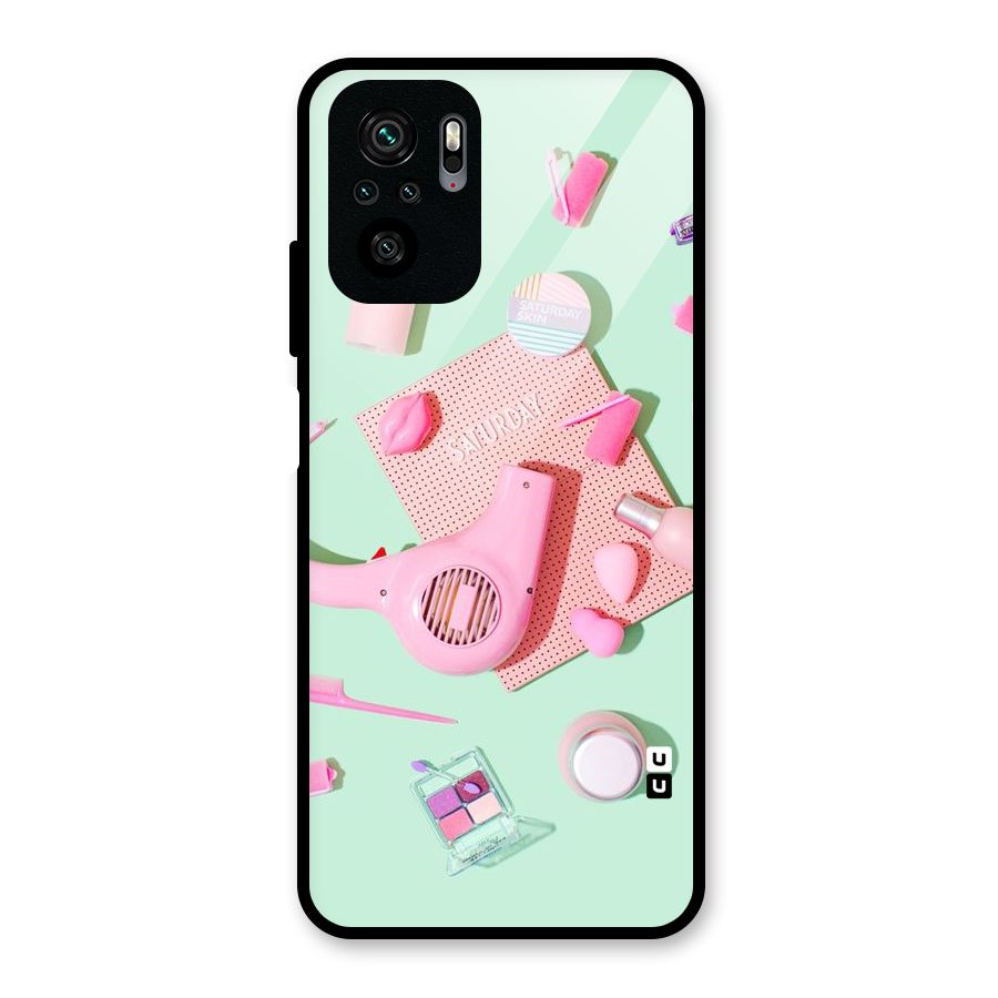 Night Out Slay Glass Back Case for Redmi Note 10S