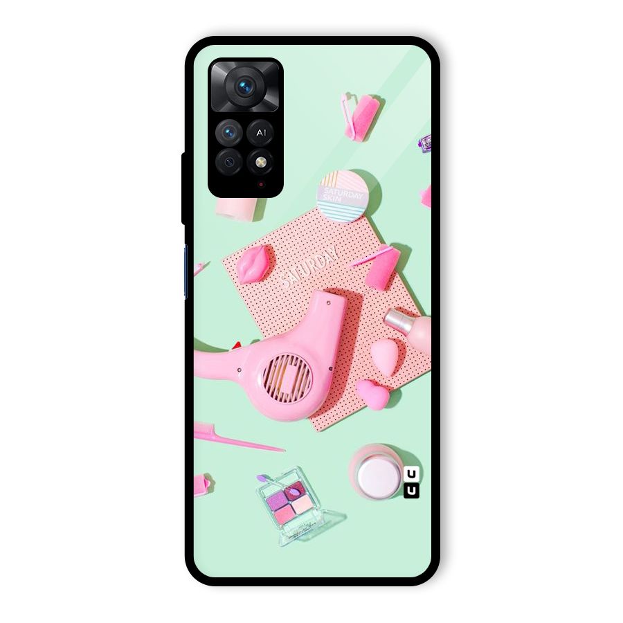 Night Out Slay Glass Back Case for Redmi Note 11 Pro