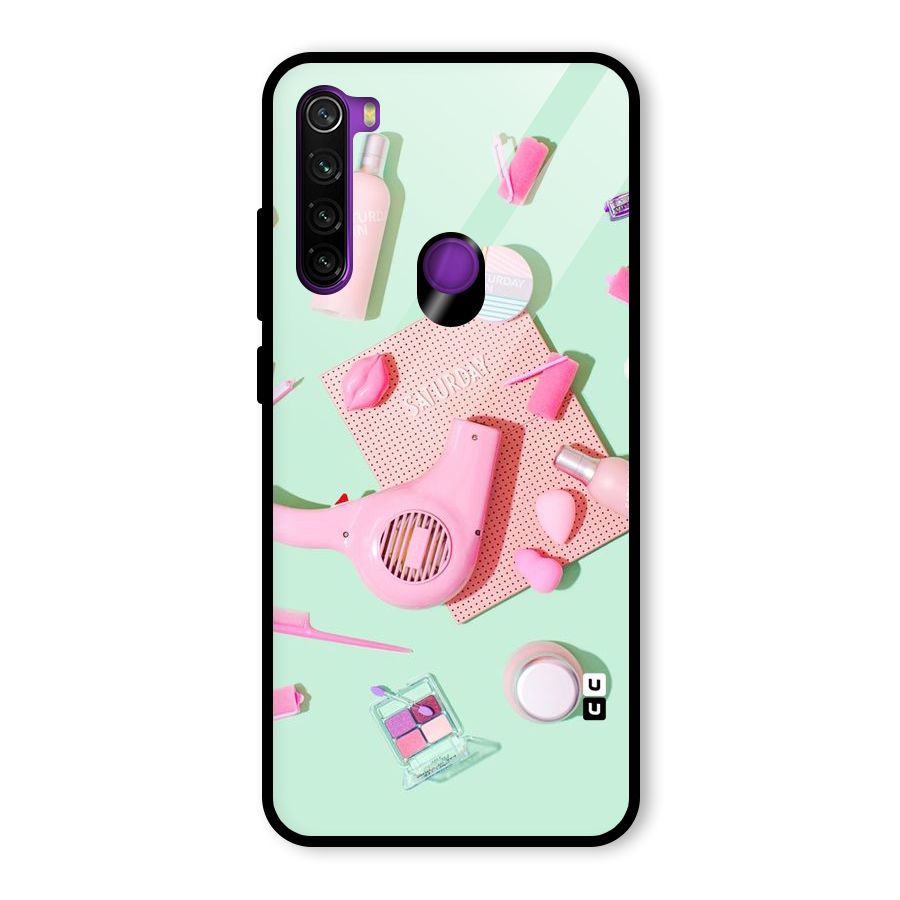 Night Out Slay Glass Back Case for Redmi Note 8