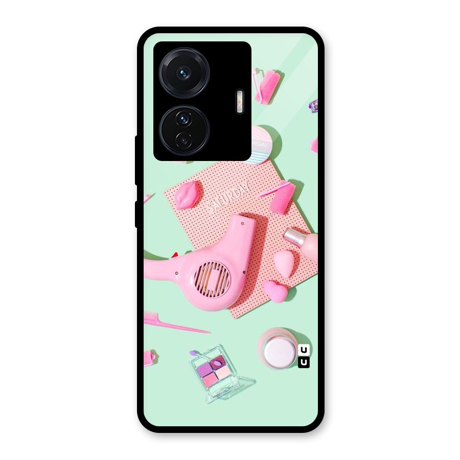 Night Out Slay Glass Back Case for Vivo T1 Pro