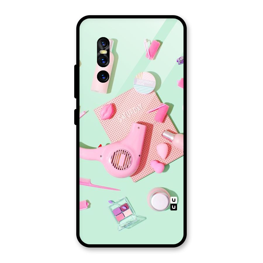 Night Out Slay Glass Back Case for Vivo V15 Pro
