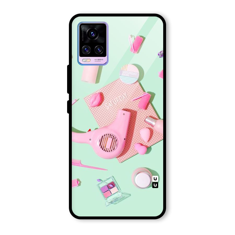 Night Out Slay Glass Back Case for Vivo V20 Pro