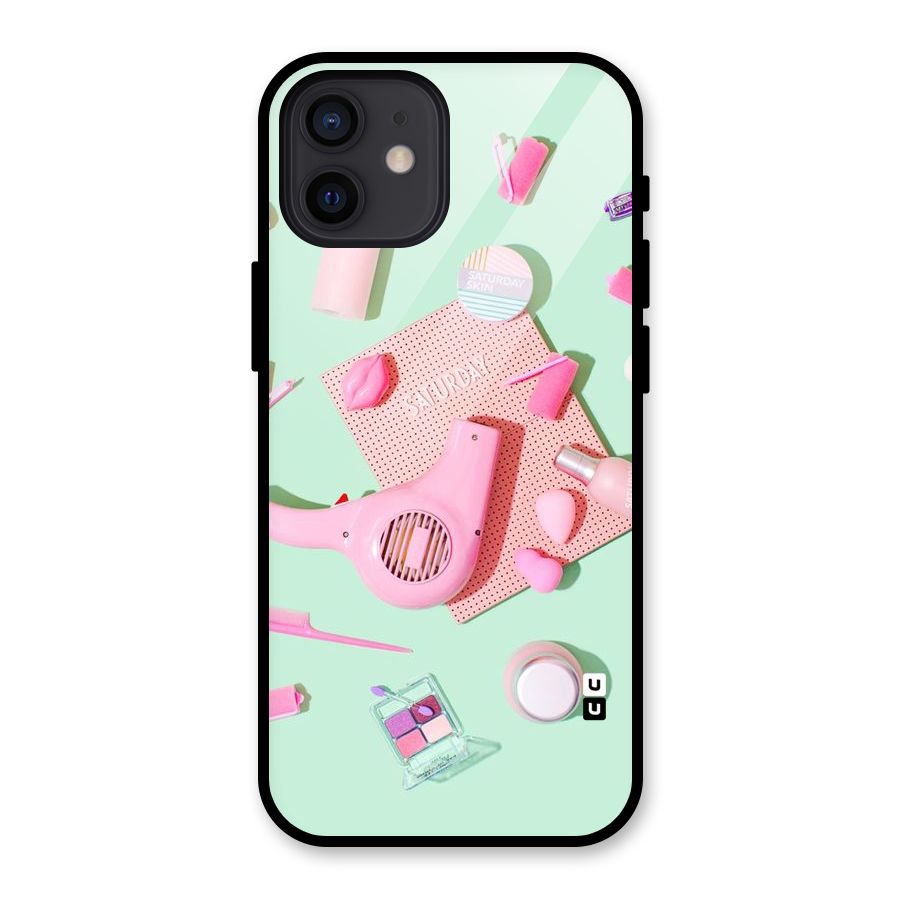 Night Out Slay Glass Back Case for iPhone 12
