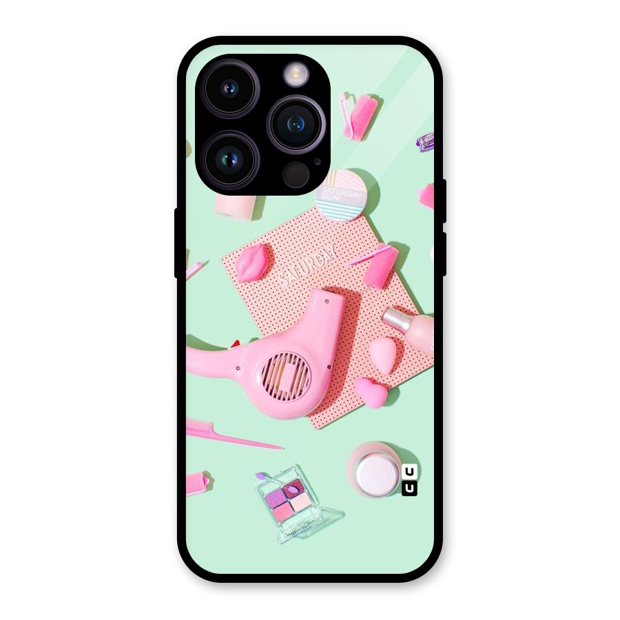 Night Out Slay Glass Back Case for iPhone 14 Pro
