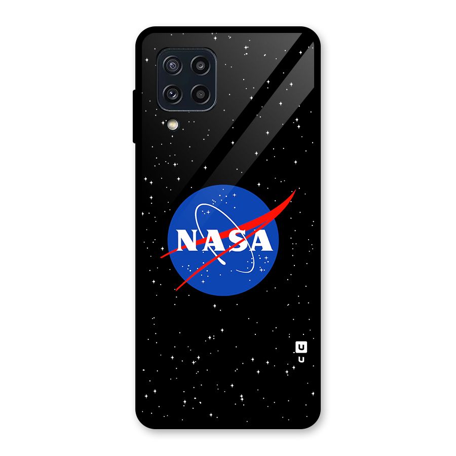 Night Sky NASA Glass Back Case for Galaxy M32