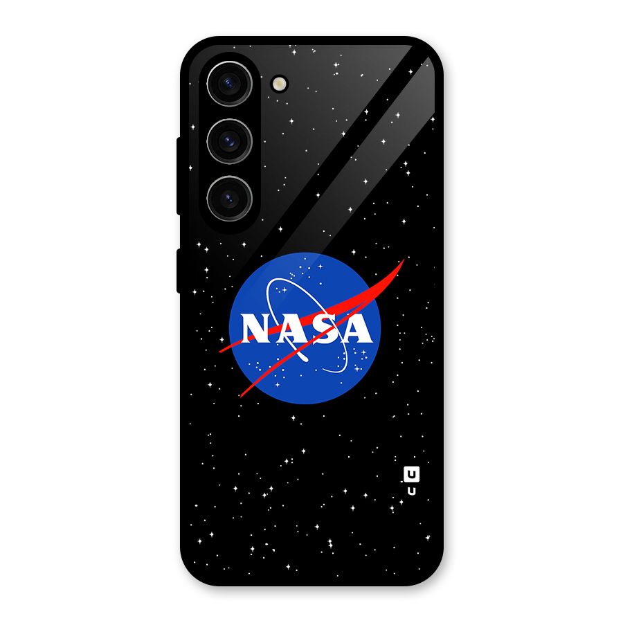Night Sky NASA Glass Back Case for Galaxy S23