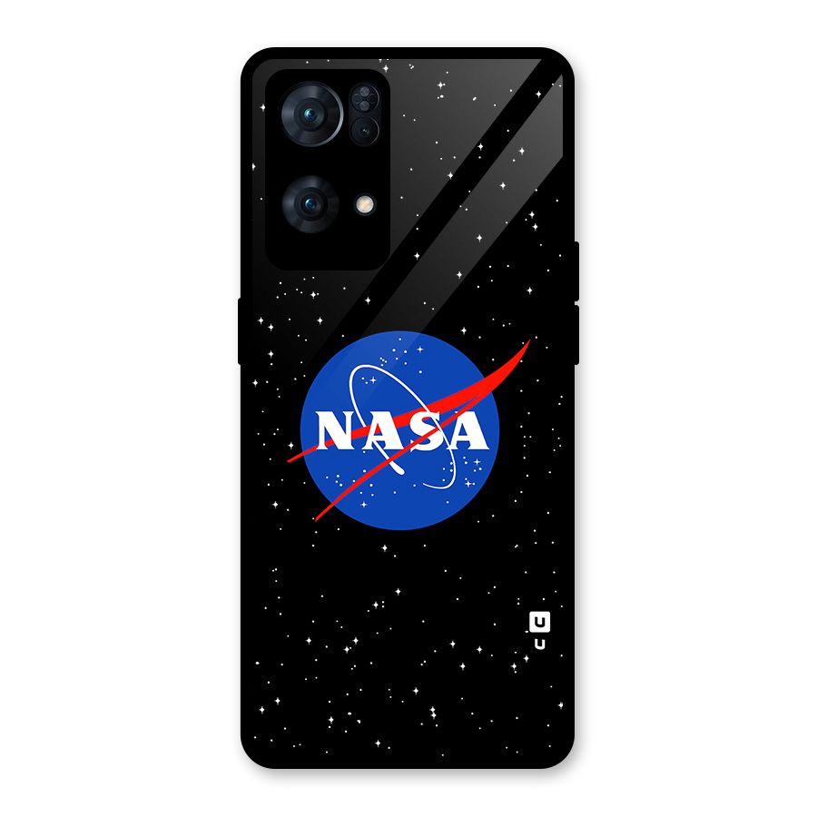 Night Sky NASA Glass Back Case for Oppo Reno7 Pro 5G
