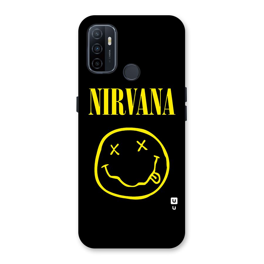 Nirvana Smiley Back Case for Oppo A32