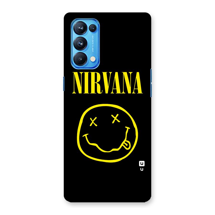 Nirvana Smiley Back Case for Oppo Reno5 Pro 5G