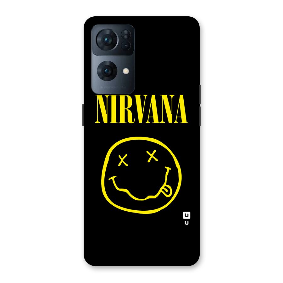 Nirvana Smiley Back Case for Oppo Reno7 Pro 5G