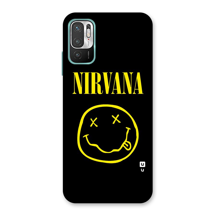 Nirvana Smiley Back Case for Redmi Note 10T 5G
