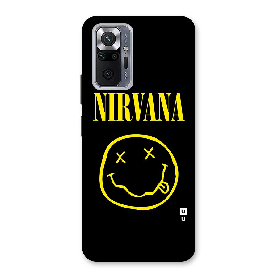 Nirvana Smiley Back Case for Redmi Note 10 Pro Max