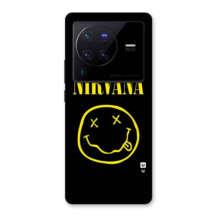 Nirvana Smiley Back Case for Vivo X80 Pro