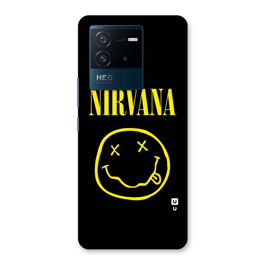 Nirvana Smiley Back Case for Vivo iQOO Neo 6 5G