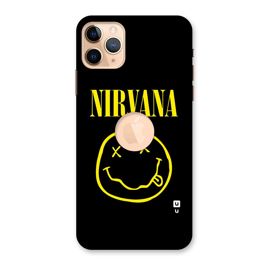 Nirvana Smiley Back Case for iPhone 11 Pro Max Logo Cut