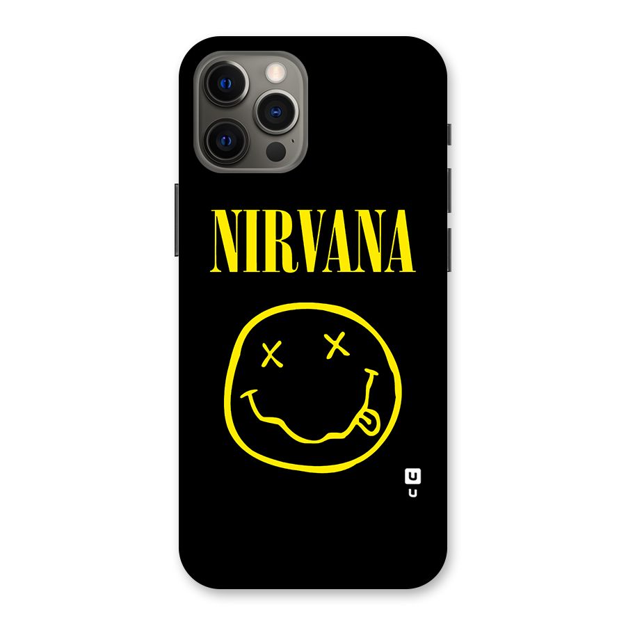 Nirvana Smiley Back Case for iPhone 12 Pro Max