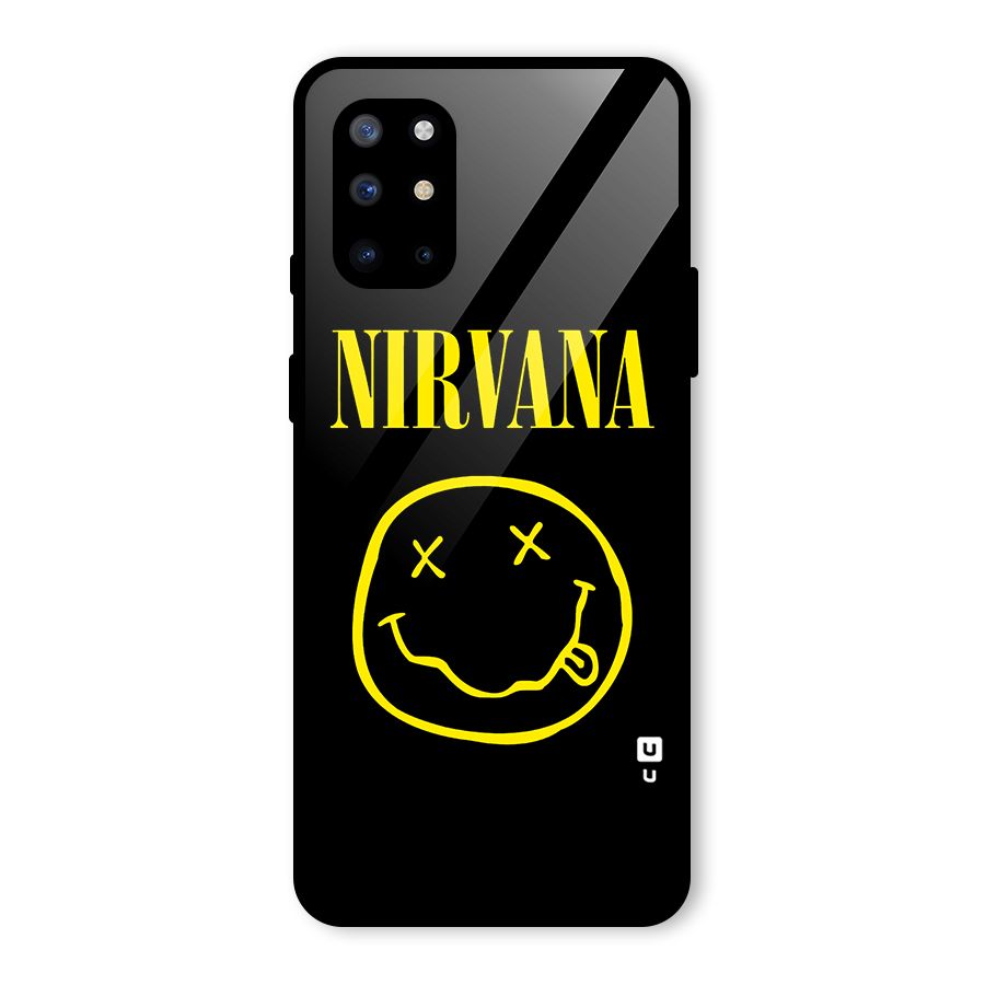 Nirvana Smiley Glass Back Case for OnePlus 8T