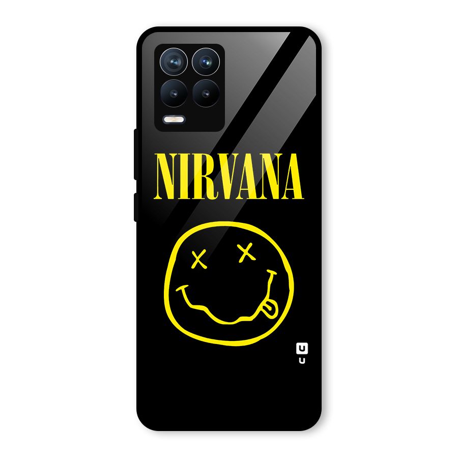 Nirvana Smiley Glass Back Case for Realme 8