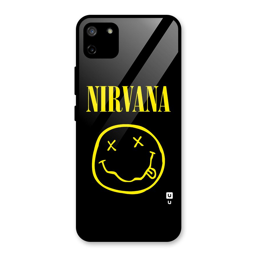 Nirvana Smiley Glass Back Case for Realme C11